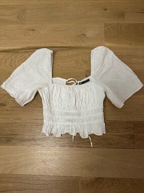 Zara linen top in size XS